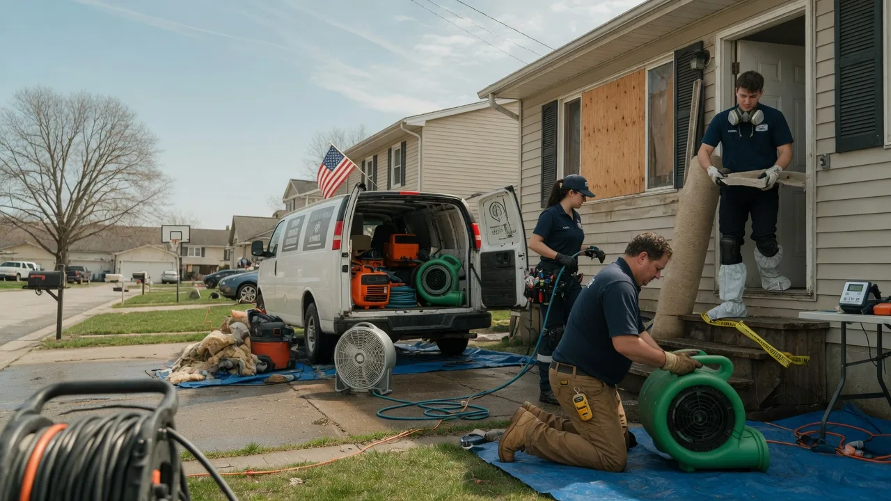 Water Damage Restoration in Bliss, NY near me